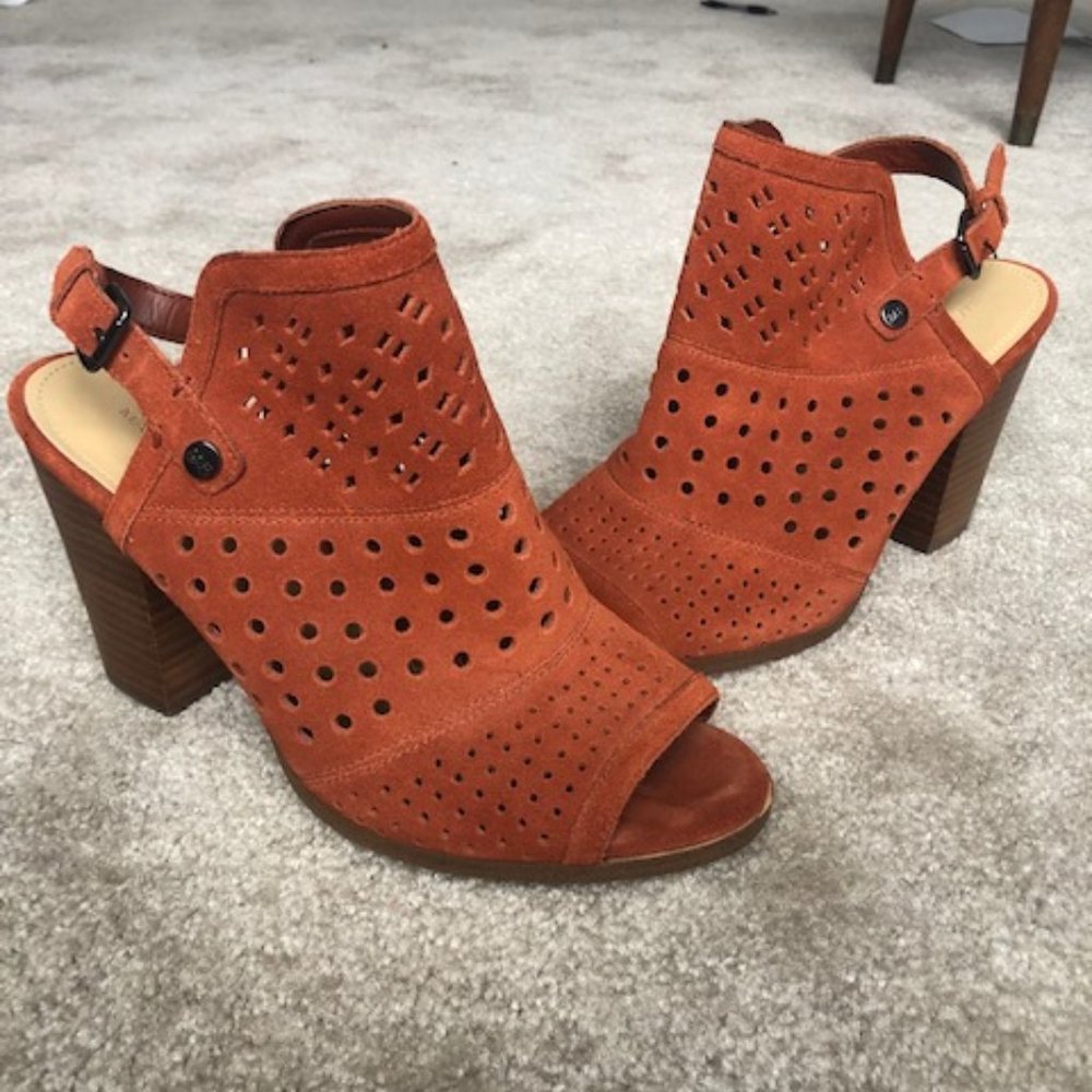 Marc Fisher Suede Heels